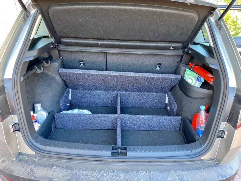 Skoda Karoq багажник