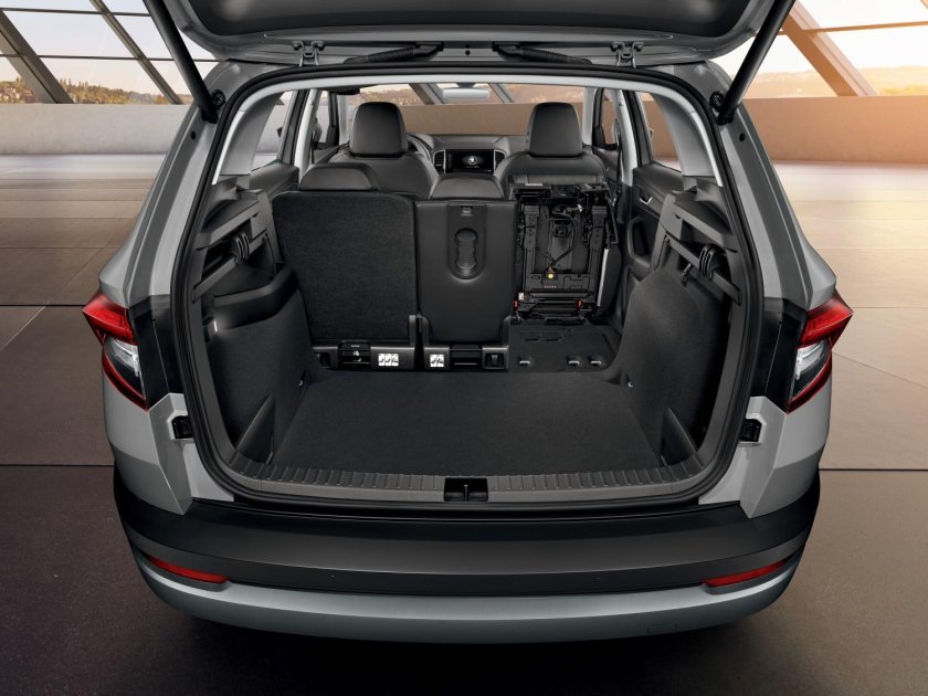 Skoda Karoq 2021 багажник