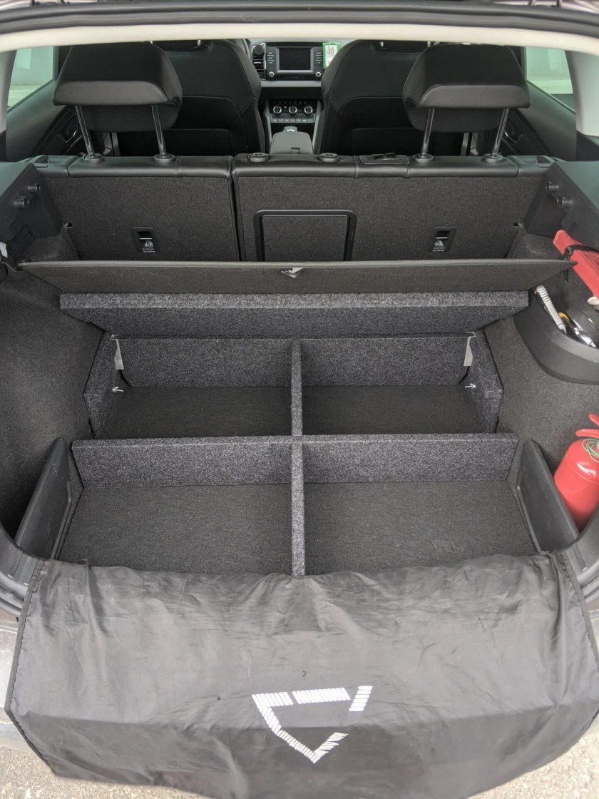 Органайзер в багажник Skoda Karoq