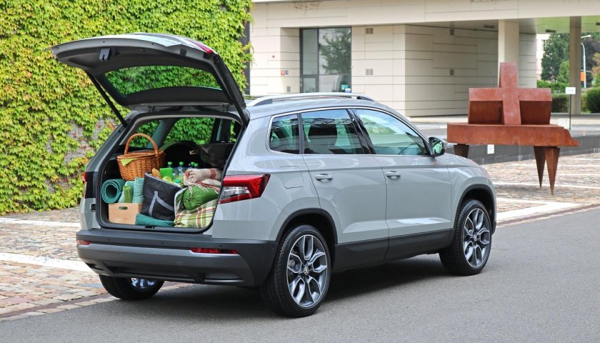 Skoda Karoq багажник