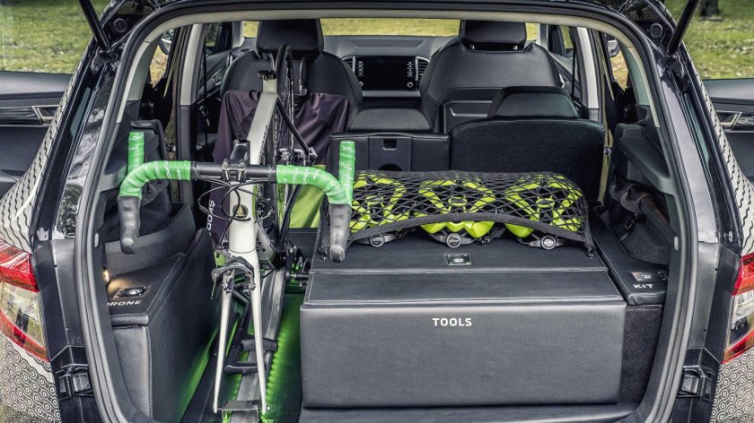 Skoda Karoq багажник