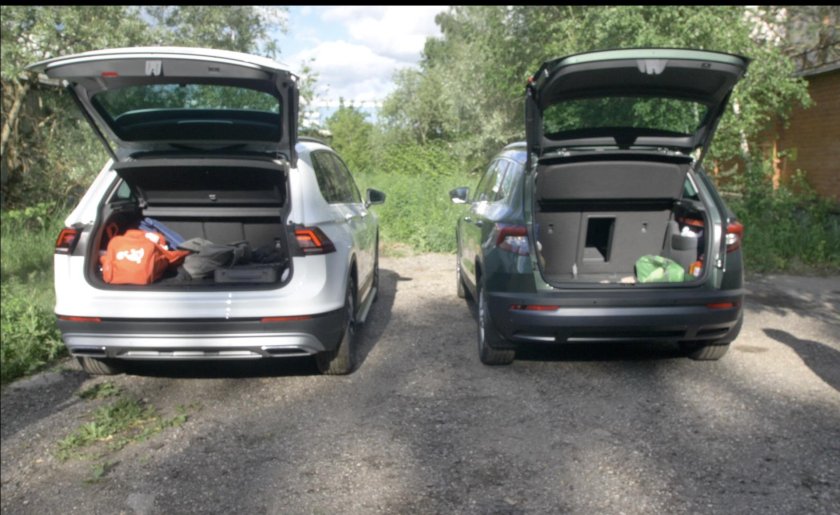 Skoda Karoq багажник