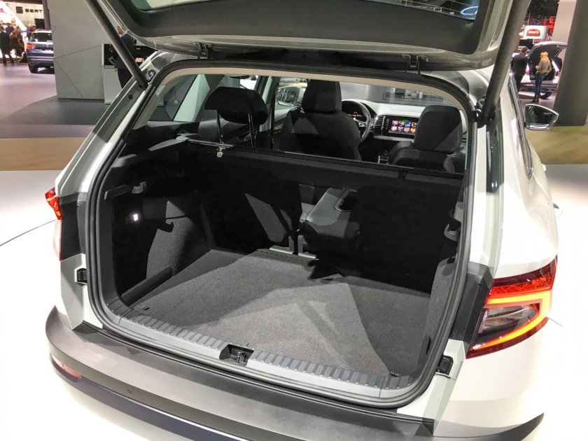 Skoda Karoq багажник