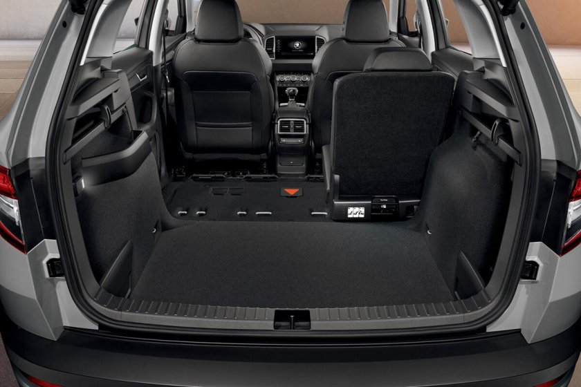 Škoda Karoq салон багажник