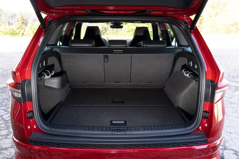 Фото крыши внутри Шкода Кодиак