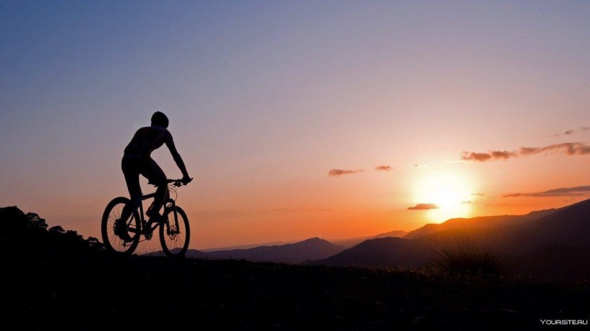 Велосипед в горах