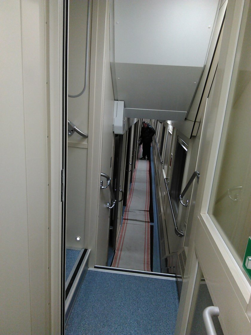 Вагон купе ТВЗ тамбур