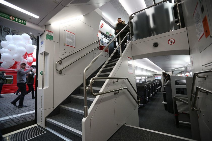 2х этажный вагон РЖД