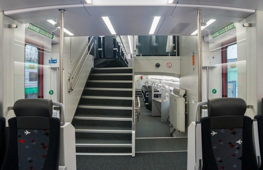 Двухэтажный поезд Штадлер