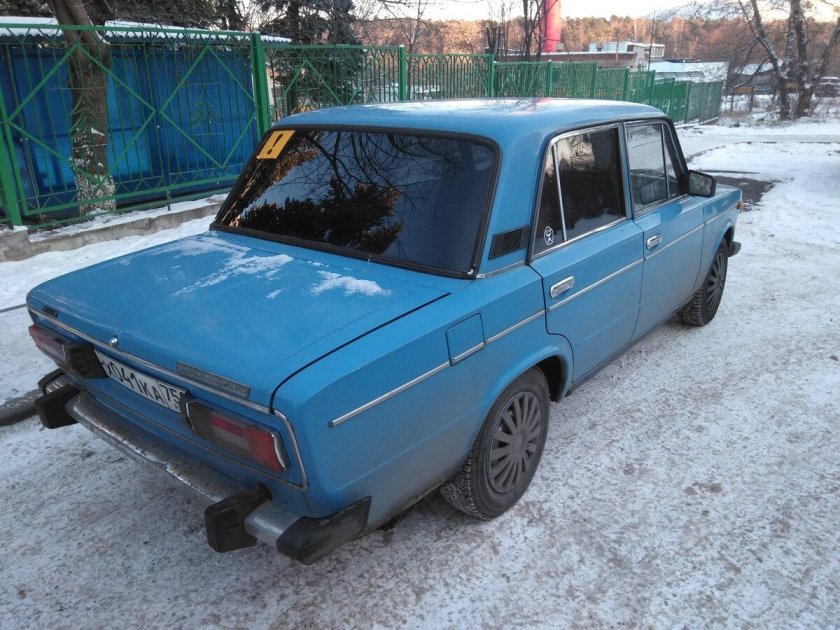 Лада 2106 синий
