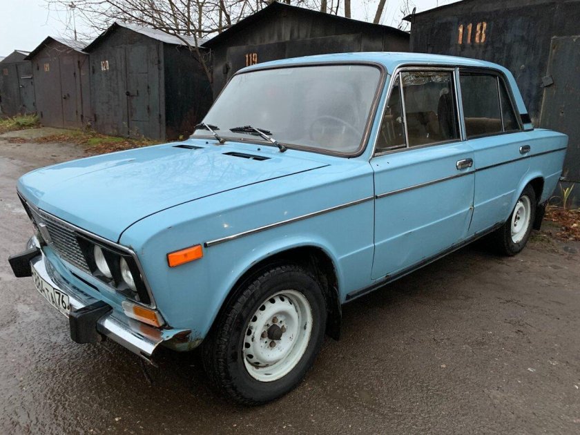 ВАЗ 2106 серо голубой металлик