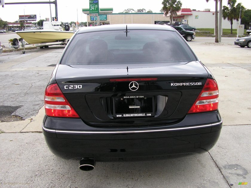 Mercedes c230 Kompressor черный