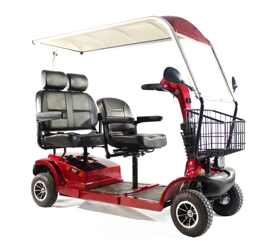 Электромотороллер 4 колесный