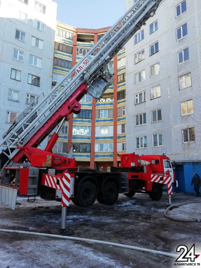 Пожарная автолестница ураган