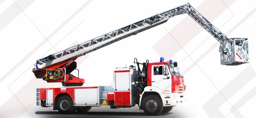 Пожарная автолестница ал-18 (52)