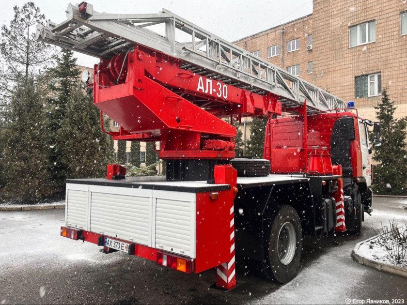 Ал 30 КАМАЗ 43502 Пожтехника