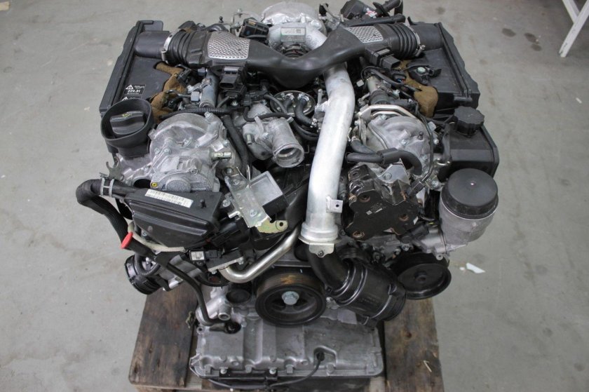 Мерседес двигатель 642 дизель