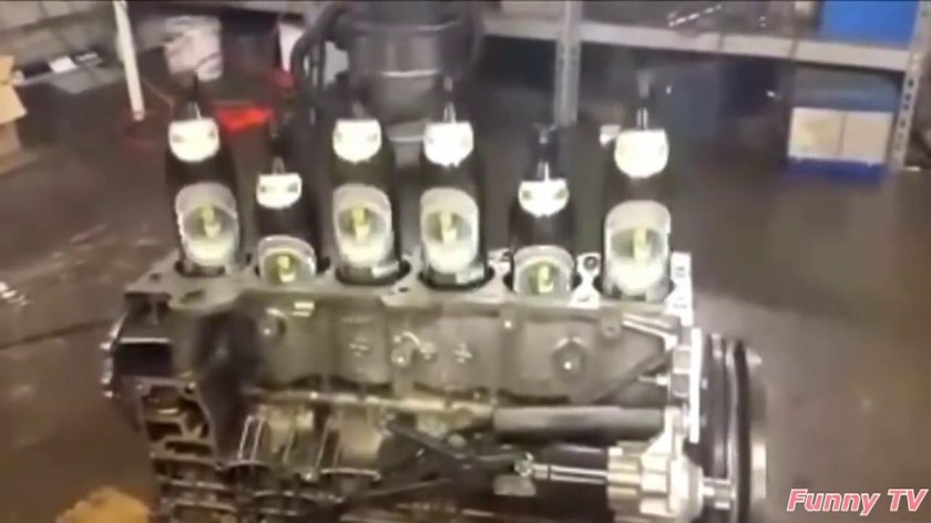 Двигатель прикол