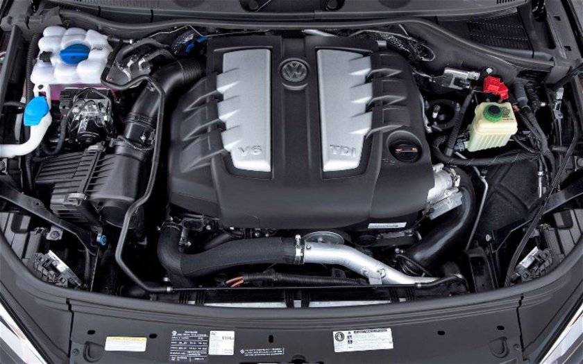 Touareg NF двигатель v6