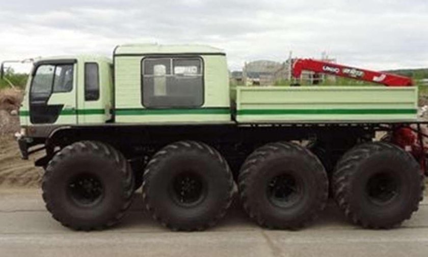 Вездеход п8wd Геолком-ПМ