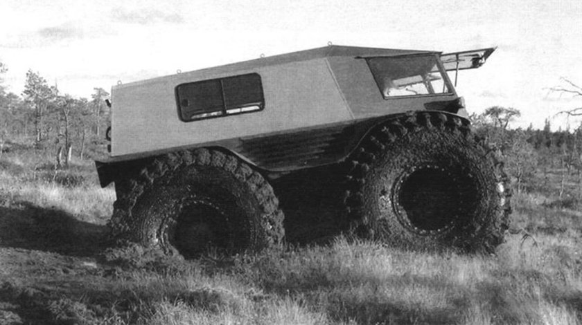 Шнекороторный вездеход ЗИЛ-4904