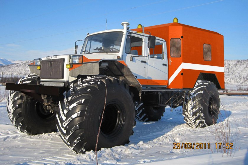 Болотоход СВГ-701 «Ямал».