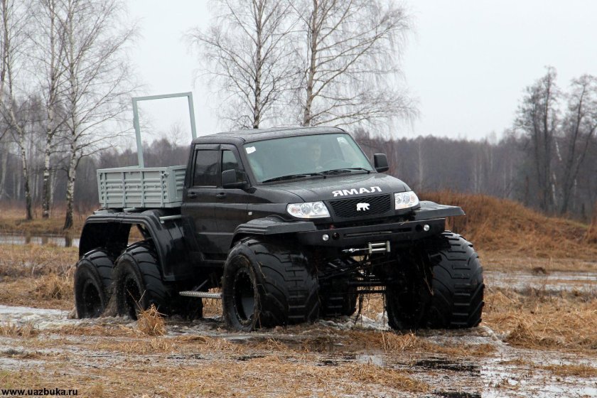 Вездеходы УАЗ Трэкол