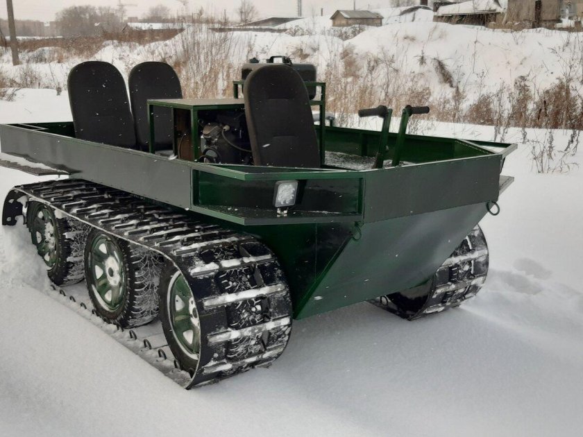 Гусеничный вездеход Охотец