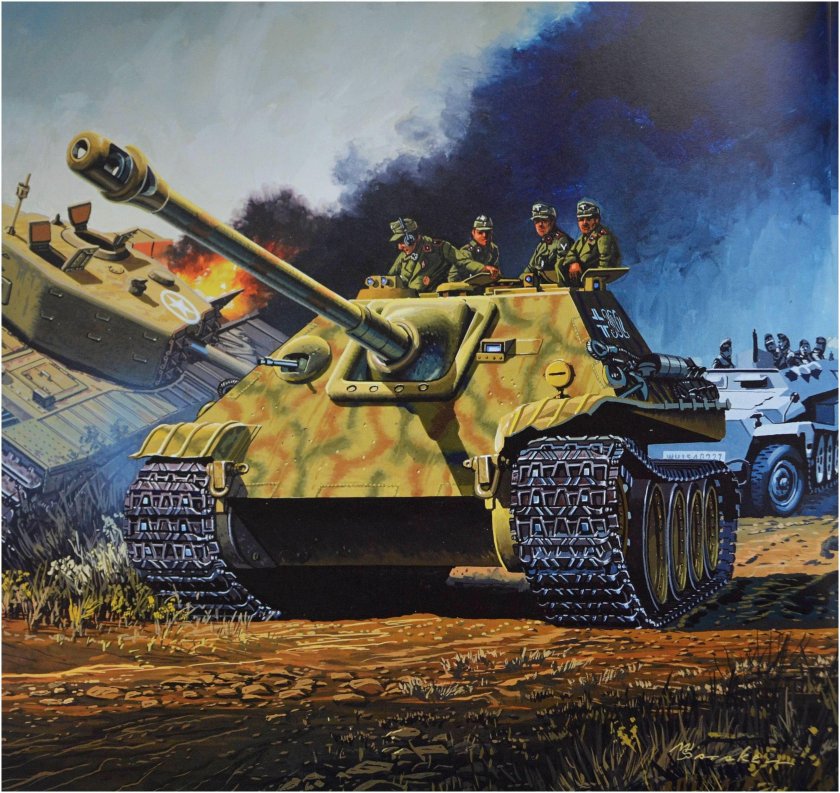 Ягдпантера самоходная Артиллерийская