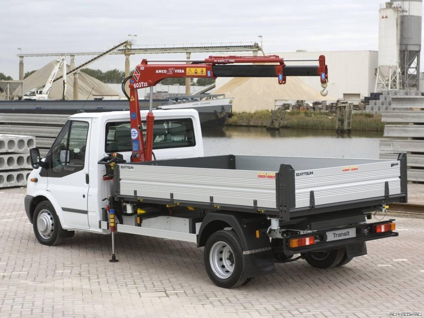 Ford Transit манипулятор