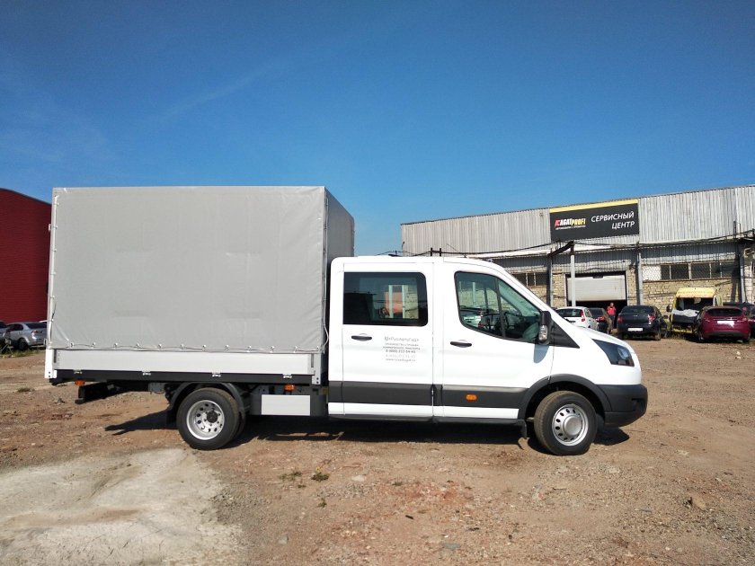 Ford transit тентованный бортовой