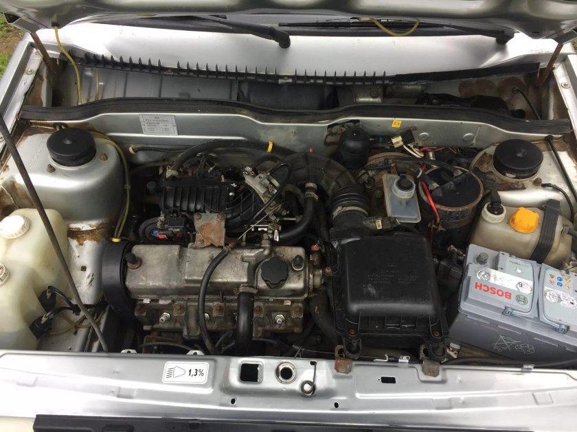 Мотор 8 клапанный ВАЗ 2114