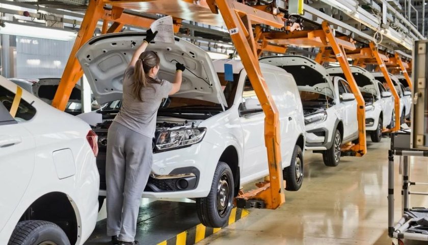 АВТОВАЗ конвейер