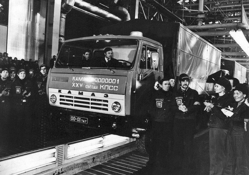 КАМАЗ 5320 первый КАМАЗ