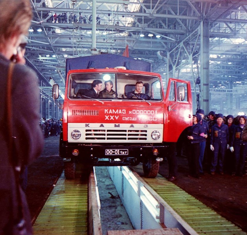 КАМАЗ 5320 первый КАМАЗ