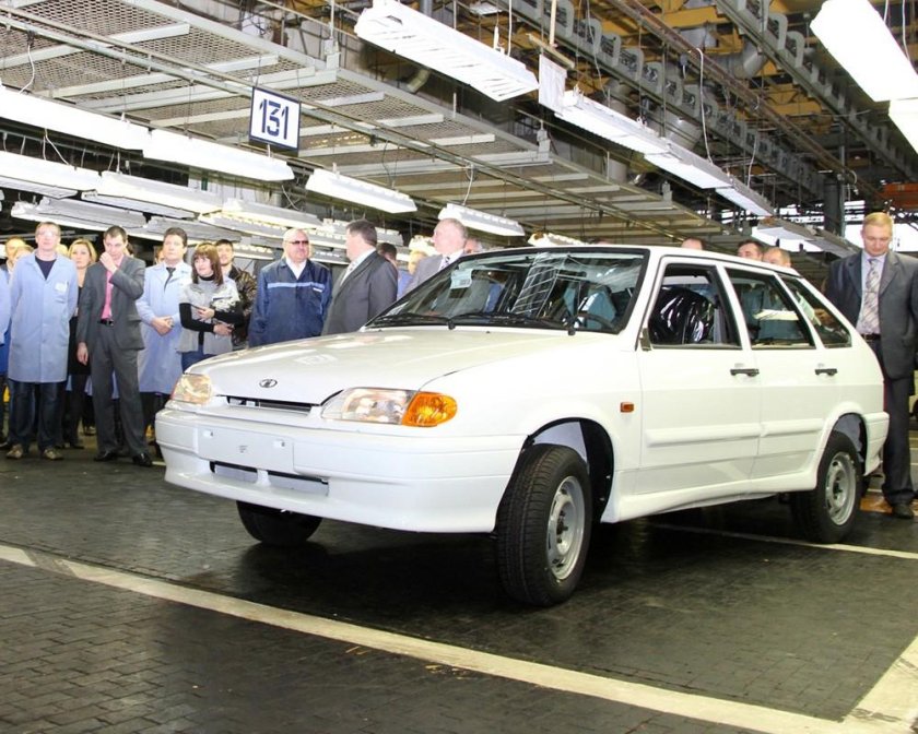 ВАЗ Лада 2114 конвейер