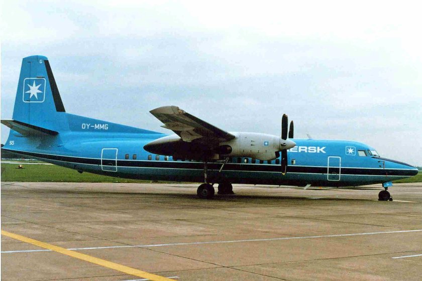 Фоккер 50 самолет