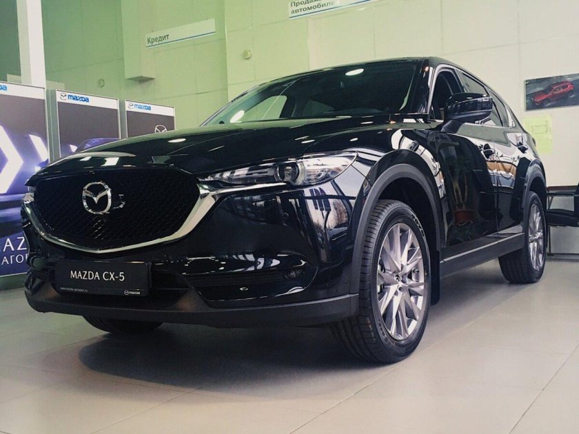 Mazda cx5 2020 черная