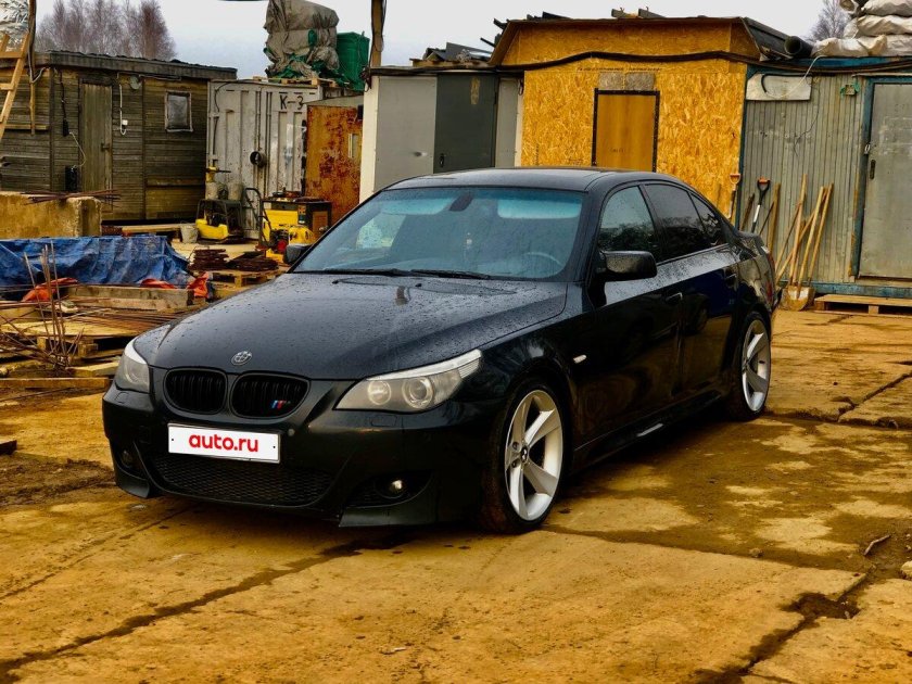 Бмв е60 черная