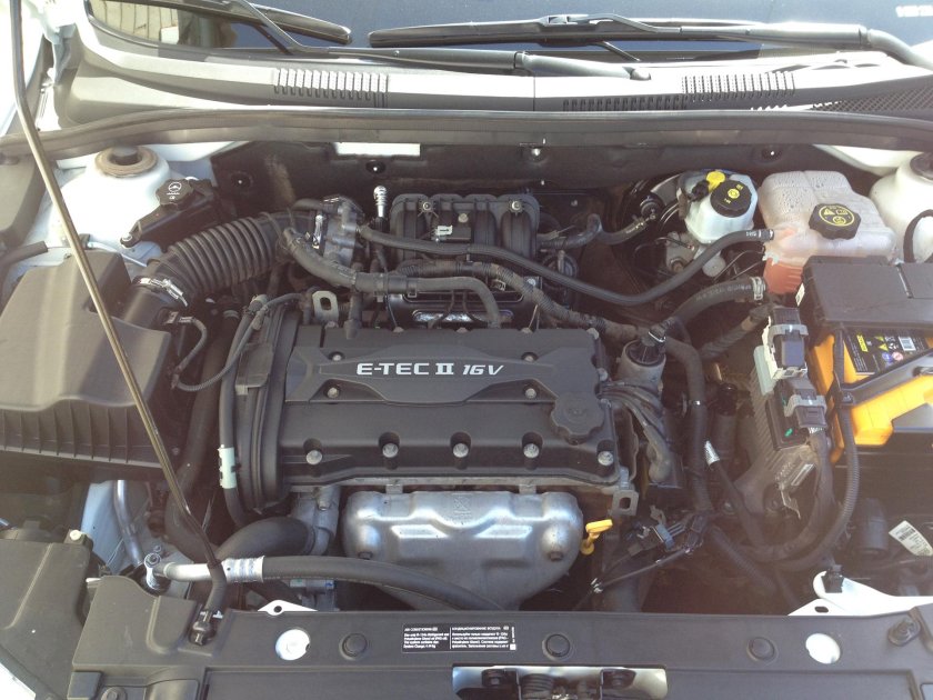 Chevrolet Cruze 1.8 под капотом