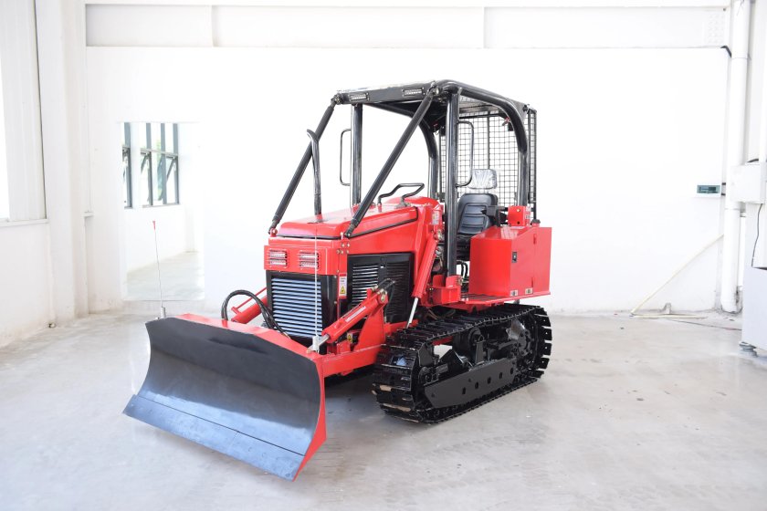 Мини бульдозер гусеничный