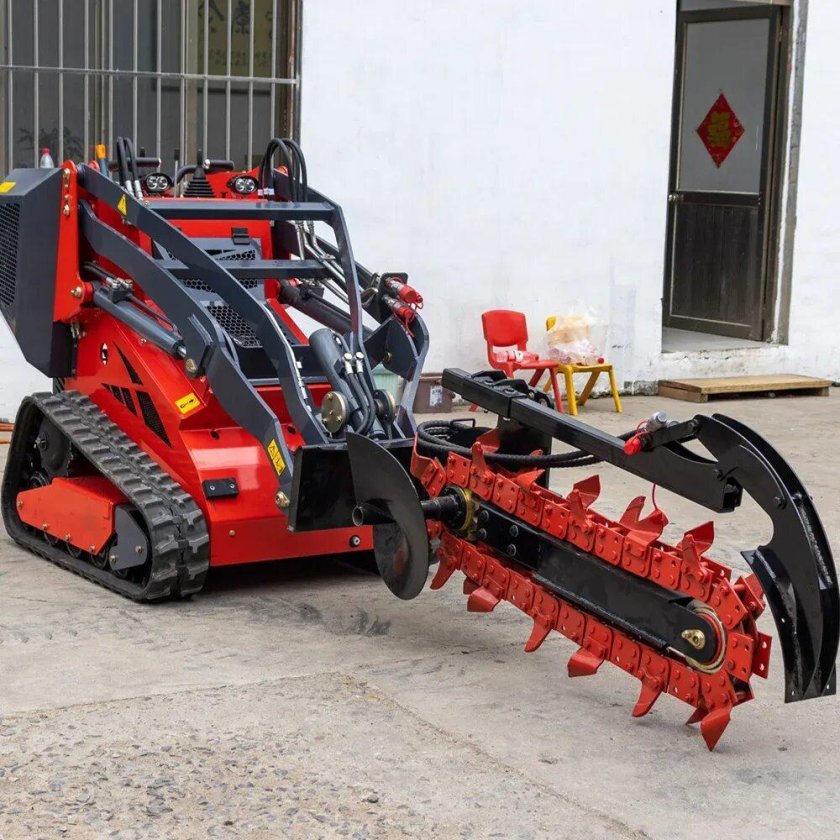 Гусеничный фронтальный погрузчик