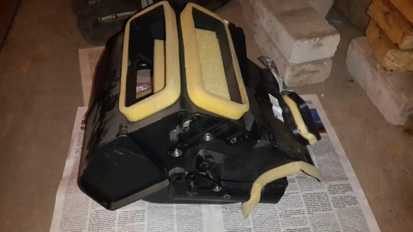 Корпус печки Нива Шевроле