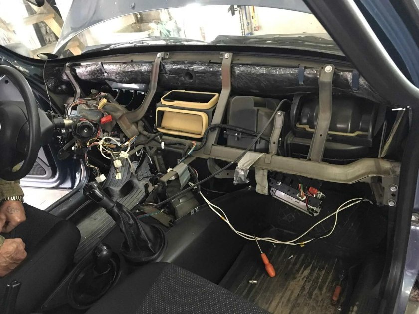 Радиатор печки Нива Шевроле