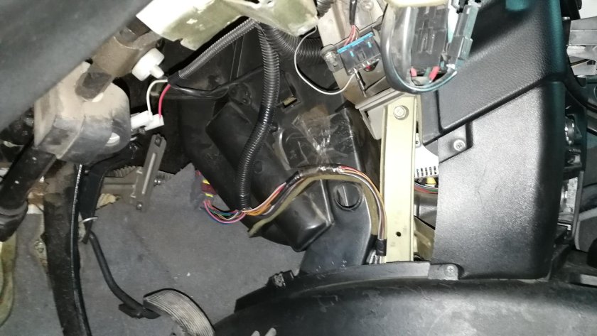 Шевроле Нива трос печки печки