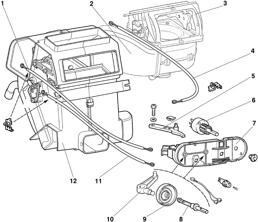 Отопитель салона ВАЗ 2123 Шевроле Нива