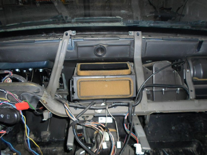 Замена радиатора печки нива шевроле с кондиционером