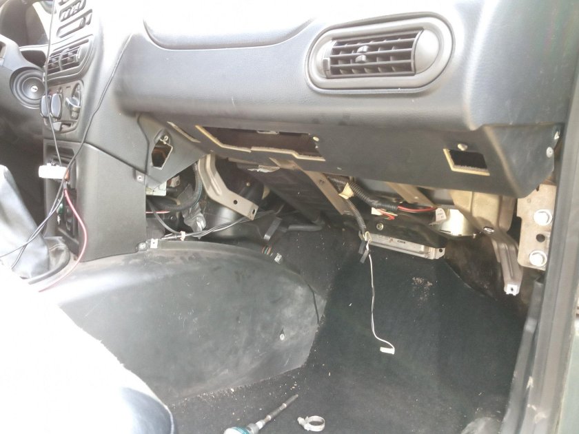 Кран отопителя печки Нива Шевроле