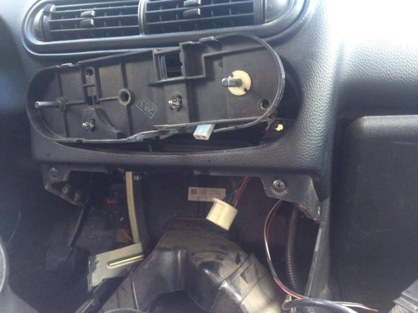 Блок управления печкой Нива Шевроле