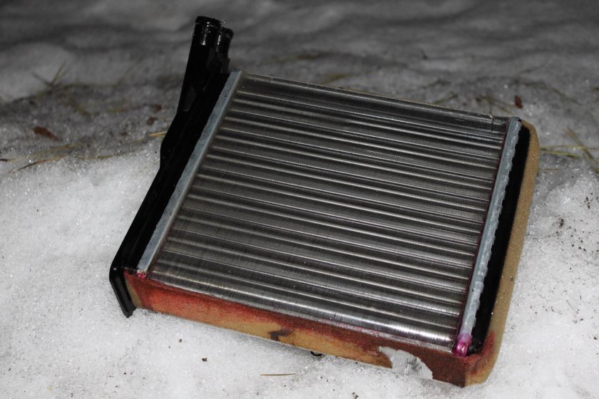 Радиатор печки Нива Шевроле